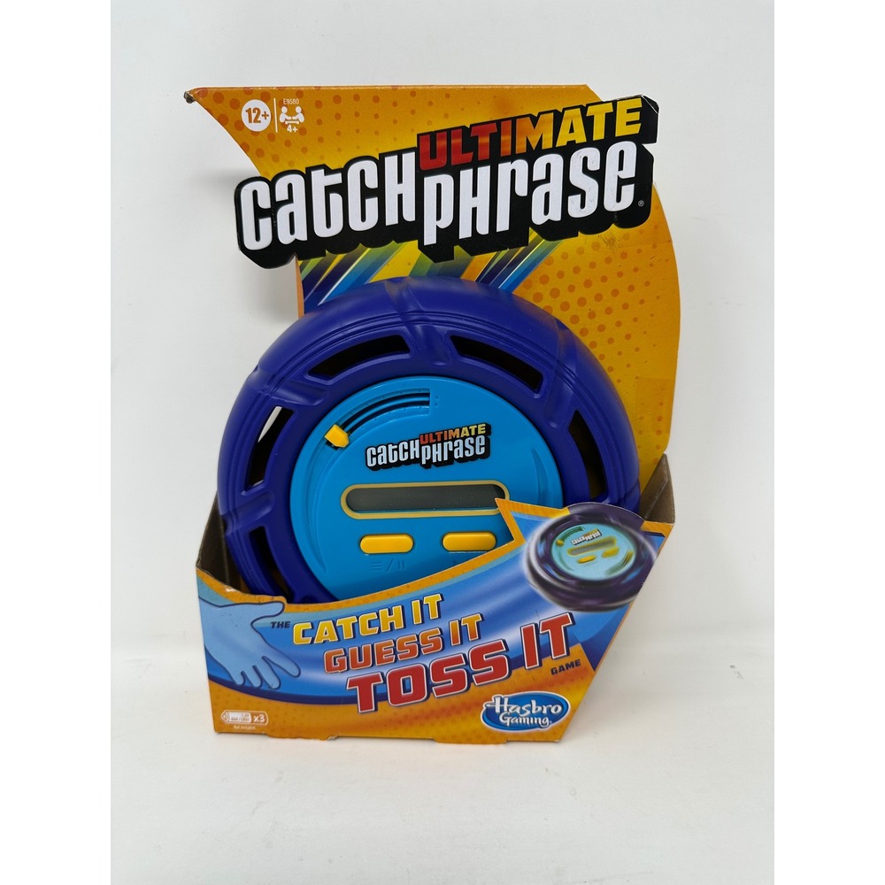 Hasbro Gaming Ultimate Catch Phrase Electronic Handheld Party Game E9580 New